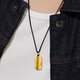 Liufu bijoux fumane family héritage or jixiang culture carte carte gold pendentif pour hommes et femmes au prix du G16G0016DS 8,67 grammes (y compris le coût de la main-d'œuvre 841 yuans) comme l'eau
