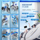 AUX 2025 New Massage Chair Home Full Body Luxury Space Capsule SL Guide Rail Intelligent Fully Automatic Multi-Function Practical Birthday Gift for Parents and Parents for Father's Day Newly Upgraded Chris Gray Large Model