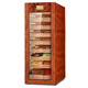Bulldog cigar cabinet, constant temperature and humidity control, cedar wood compressor, cigar humidifier, red wine cabinet, dual-purpose ammonia removal, WiFi energy-saving, frequency conversion fingerprint lock, large capacity VC528, fourth generation high-end solid wood VC528+1790mm high