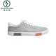 Woodpecker Hombres 2025 Autumn New New Breathable Sail Men's Tending Shoes Sports y zapatillas de mesa casuales 6636 Gray 40
