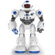 
New smart toys intelligent robot remote control programming storytelling smart toys boys and girls early education charging Big Mocha robot men and women Red + 1 set of charging batteries