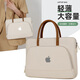 Adecuado para la computadora portátil Apple MacBook Airm2M31313133 pulgadas Bag PRO1416 pulgadas Hombres de bolso Black + White Apple Label Accesión de 13 pulgadas de 13 pulgadas