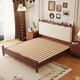 Laisda American Cold Wood Bed Walnut 1,5 метра двойной французский классический мягкий мешок с твердым деревом кровать YF688# 1,5 кровать