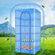 God Shark 35*35*65cm three-layer folding fish drying net, anti-fly cage, drying fish net rack, dry goods drying net, fishing gear