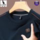 
Kangaroo men's long-sleeved T-shirt 2024 autumn round neck sweatshirt men's spring and autumn middle-aged top daddy's wear waffle base shirt JXYXL75-6625 gray XL 175 recommended 135-150Jin [Jin equals 0.5 kg]