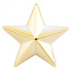 SHIJUN men's light luxury suit brooch gold-plated simple corsage shirt collar button-down collar pin five-pointed star badge cufflink gold one velvet box
