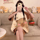 
Aifenrou pajamas for women in summer pure cotton short sleeve thin cute cartoon girl students can wear home clothes suits outside in summer 826 Laurel Dog M Weight Recommended 75-95Jin [Jin equals 0.5 kg]