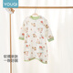 
Youqi children's nightgown spring and autumn boys and girls' anti-kick pajamas onesie Class A long-sleeved autumn baby nightgown home clothes