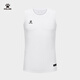 
KELME (KELME) sports vest men's summer new basketball training suit running and fitness sleeveless quick-drying T-shirt bright white L