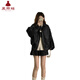 
Xia Yuyao Korean leather jacket for women 2025 Spring and Autumn New Short Jacket for Women Slimming Baseball Jacket Fashionable and versatile Coffee XL 110-120Jin [Jin equals 0.5 kg]