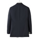 Jijia broken code worsted 97% wool suit top anti-wrinkle business formal single suit men's wool navy blue 165B