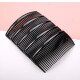 Hair comb headdress large size adult black versatile hair bangs comb press front plastic tray hair card 1 large size