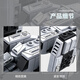 Mingta 8-in-1-Raumschiff Unterschiedlicher Time Warship Assembly Model Boy kleine Partikel Montage Bausteine Spielzeug Kaizhi 6623 All-Terrain-bewaffnetes Fahrzeug Vier-in-eins