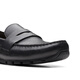 Clarks Oswick Bar Herren neuer lässiger One-Pin-One-Sole-Slipper Beanie Shoes Black 261666737-Oswick Bar 41