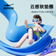 Hongxing Erke (ERKE) gafas de natación para niños y niñas HD antivaho impermeables gafas de natación de montura grande gafas de buceo niebla marina azul
