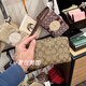 Coach (COACH) United States purchasing Coach women's bag genuine leather PVC classic logo single zipper clutch handbag handbag 1. No need to wait for black 3888