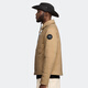 Canada Goose Lodge Men's Black Label Style-Style Down Veste Big Goose Down Veste 2755 Mo 1483 Couleur du désert S
