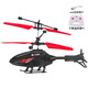 
Remote-controlled aircraft helicopter children's mini drone charging drop-resistant induction aircraft elementary school toy boy red Apache helicopter official standard [with charging cable]