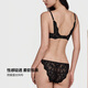 Victoria's Secret Fantasy Soft Light Lace Little Pearl Bra and Panties Set Women's Underwear 54A2 Black 75C (34C)+S