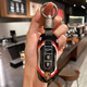 
Chijie Porsche Key Set New Cayenne Paramela 911 Maca Macan Buckle 718 Taycan Car Key Case Pack Porsche A-style track black + shield