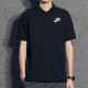 耐克（NIKE）POLO衫T恤男士2025夏季新款运动服时尚休闲衣翻领透气短袖 黑色新款 正常尺码FN3895-010 XL