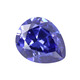 Everlasting leaf tanzanite sapphire loose stone pear-shaped ring surface water drop-shaped zircon blue zircon CZ diamond 3*4mm