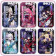Pink Chitella Card Cover Student Campus Card Card Card Card Card Water Card Slide Deckung Alicia Bronia Z12033 Ende des Gesetzes [Kartenabdeckung + langer Lanyard]