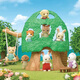 
Sylvanian families Japanese version of forest tree house, play house girl toy doll set, birthday gift for children