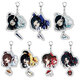 Tianguan Blessing Peripheral Keychain Xie Lian Huacheng Animation Q Version Acryl Schoolbag Ornament Anhänger Geburtstagsgeschenk Xie Lian Anhänger Anhänger Keychain-mal 4cm-d Schnalle