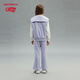New Balance NB Kinderkleidung Mädchen 25 Jahre Frühling und Herbst Neue T-Shirt-Weste Hose Set ND2PF14122 [NEIN] Hellpurple 150