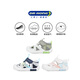 Dr Jiang Spring and Summer Men and Women Children Children et confortable Marche de bébé devant les chaussures de bébé, des sandales respirantes et des chaussures pour jeunes enfants, du riz / bleu de 22 pieds de longueur d'environ 12,7-13,3