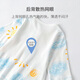 
Yishuang'er baby jumpsuit summer boy and girl baby ice silk haria newborn ultra-thin pajama crawling clothes Sun 90