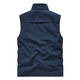 JP Vest Men Summer Summer Outdoor Casual Casual seca rápida Trabajo transpirable Vestocador de chaleco para hombres Clip 8866 Off White XL