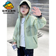 G.duck children's clothing boys summer sun protection clothing jacket 2024 new medium and large children summer boys thin breathable sun protection clothing gray 150 cm