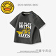 G.DUCKKIDS little yellow duck boy short-sleeved children's clothing 2025 summer children round neck T-shirt little children infant and toddler pure cotton top half sleeve AP1739 color blue 120 cm