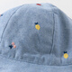 David Bella children's hat spring girls printed visor baby baby basin hat bucket hat