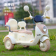 Hallo Baby Kinder-Elektromotorrad-Motorrad-Motorrad 3-6-jährige Spielzeugauto für Elektrofahrzeuge kann als Kinderauto verwendet werden. Standard -Prinzessin Pulver 6 V4.5 Batterie + Einzelantrieb