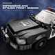 Léle-Happy compatible avec les blocs de construction LEGO Nouveau style Zhen Brick Huit grid Police de police Assemblée de course Racing Model Car Lele Children's High Lambo SVJ 687