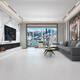 XMSJ Gecko Anti-Slip Marble Ceramic Tiles Guangdong Foshan 600*1200 Azules de sala de estar dormitorio de la serie de la ela de roca de mármol de cuerpo completo QJ12130 Earl Light Grey