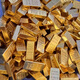 Mini simulated gold bars children's toys girls and children's internet celebrity play house luxury toys internet celebrity gold mini alloy bars (50 pieces)