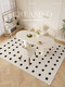 Dining table floor mats can be scrubbed, oil-proof, waterproof, soundproof, carpet, floor, chair protection cushion can be freely cut. Grid NA7371 1 piece 200*300CM