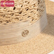 Coyojor Xiyao Home Silk chanvre tissé à la main Raffiah plateau plateau chapeau de vacances d'été chapelet de paille de soleil