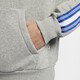 Nike (NIKE) sweatshirt jacket men's spring and autumn sportswear warm loose casual hooded pullover top HJ3882-063 grey inner lilac S