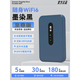 Xiaoxun Intelligent 2025 new wireless network portable wifi portable high-speed version mobile wi-fi6 unlimited speed traffic 5g router wireless network card line car nationwide universal Three Netcom ink dye black supreme version 1500G/month*1 month