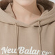 NEW BALANCE NB女装 2025春季新款时尚连帽卫衣休闲舒适户外穿搭潮流套头衫 NCF12122-DB S