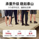 Bamboo solid wood bed household folding single lunch break bed for adult rental house 1 meter 5 double bed hard board simple bed [vertical version] 1.5 meters + thin mattress + pillow