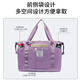 Short-distance hand-in-the-go travel bag large capacity for women lightweight storage bag luggage bag 2023 new portable additional bag (光类 47L) can be expanded with one layer large