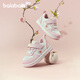 Balabala children's shoes children's toddler shoes baby shoes girls' sneakers national style embroidered 2025 spring and autumn shoes 208125145007