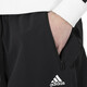阿迪达斯 （adidas）官方男裤 2025春季新款跑步健身梭织快干透气直筒长裤休闲运动裤 HE9908/梭织快干/偏大一码 S 175