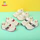 Babudou (Bobdog) Kleinkindschuhe für Jungennetzschuhe für Sommer Neue Net Atmungsfreie Kindersportschuhe für Anti-Rutsch-Weiche Sohle 1-3 Jahre alte 4 Kinderschuhe B588 Meter Khaki (Single Net Summer Style) Größe 26 Größe/Schuhlänge 17,3 cm